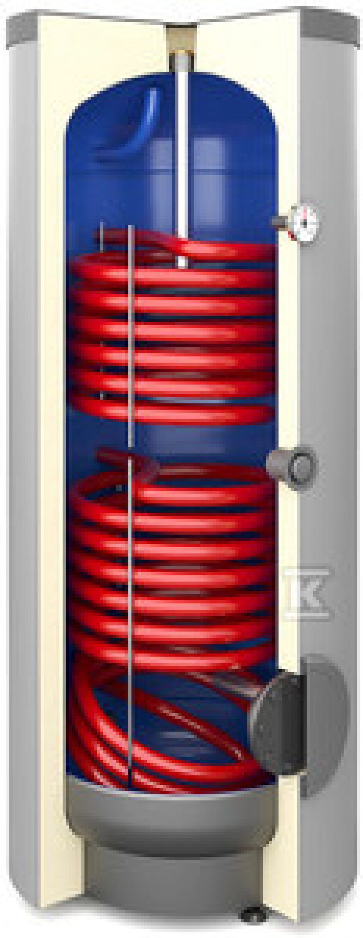 Galmet SGW(S)B 400 l. - Wymiennik biwalentny 26-409000N
