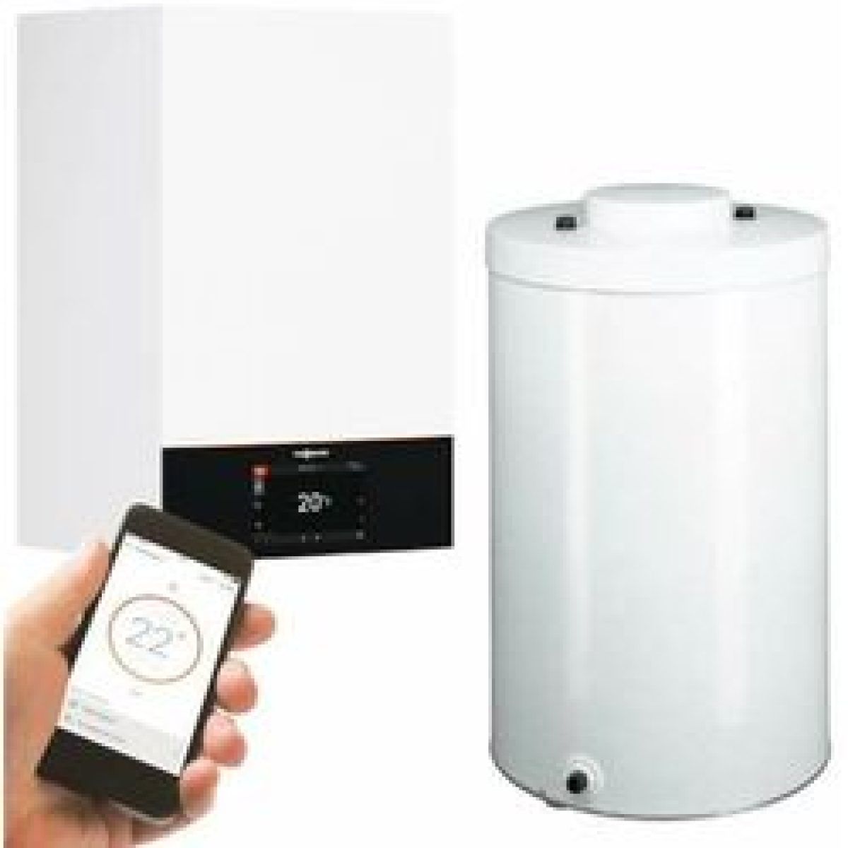 Viessmann - VITODENS 200-W - 11 kW + 100l Z020941