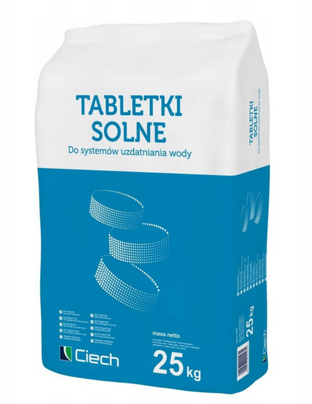 Ciech sól do zmiękczania wody w tabletkach 25 kg