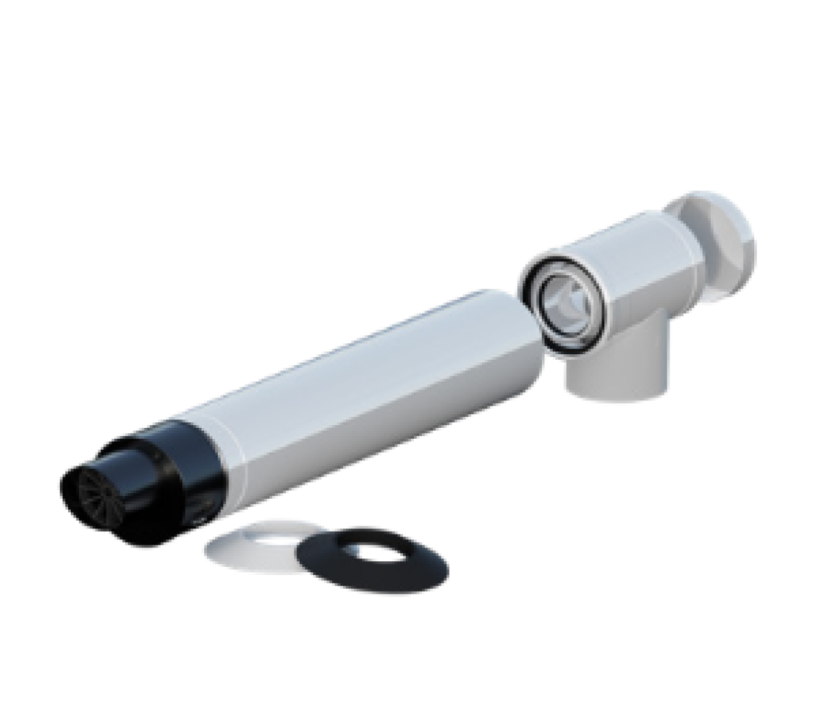 Zestaw przyłączeniowy ZB-02 Ricom poziomy 60/100 Termet, De Dietrich, Viessmann