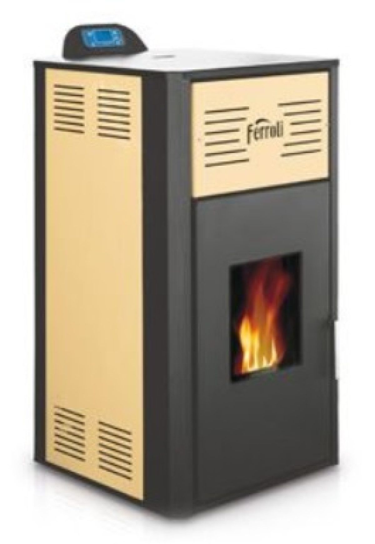 Ekologiczny termokominek opalany peletem BRETA 12KW Ferroli