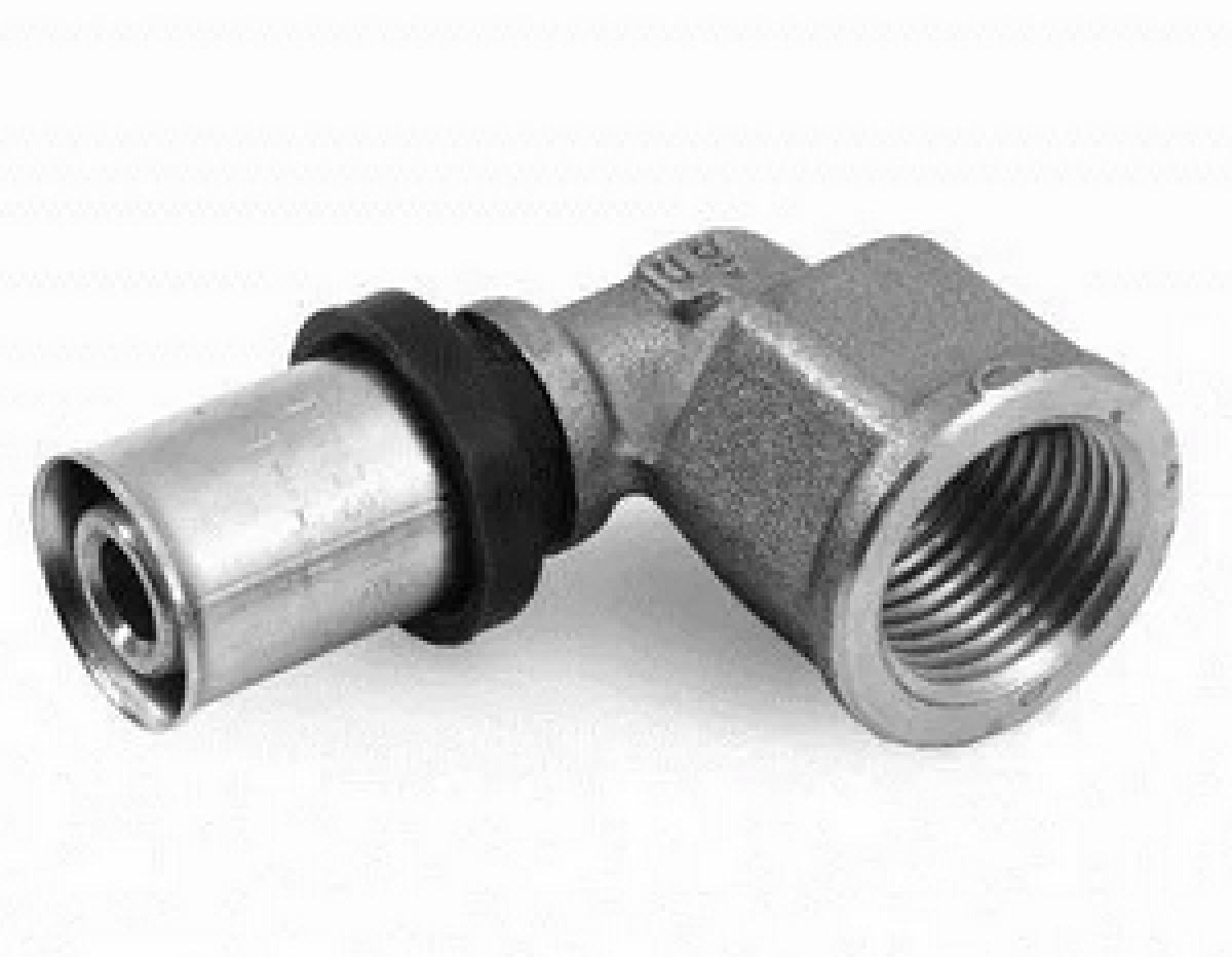 Kolano podłączeniowe PURMO CLEVERFIT z gwintem wewnętrznym 16x1/2" GW (5szt) 18zł/szt