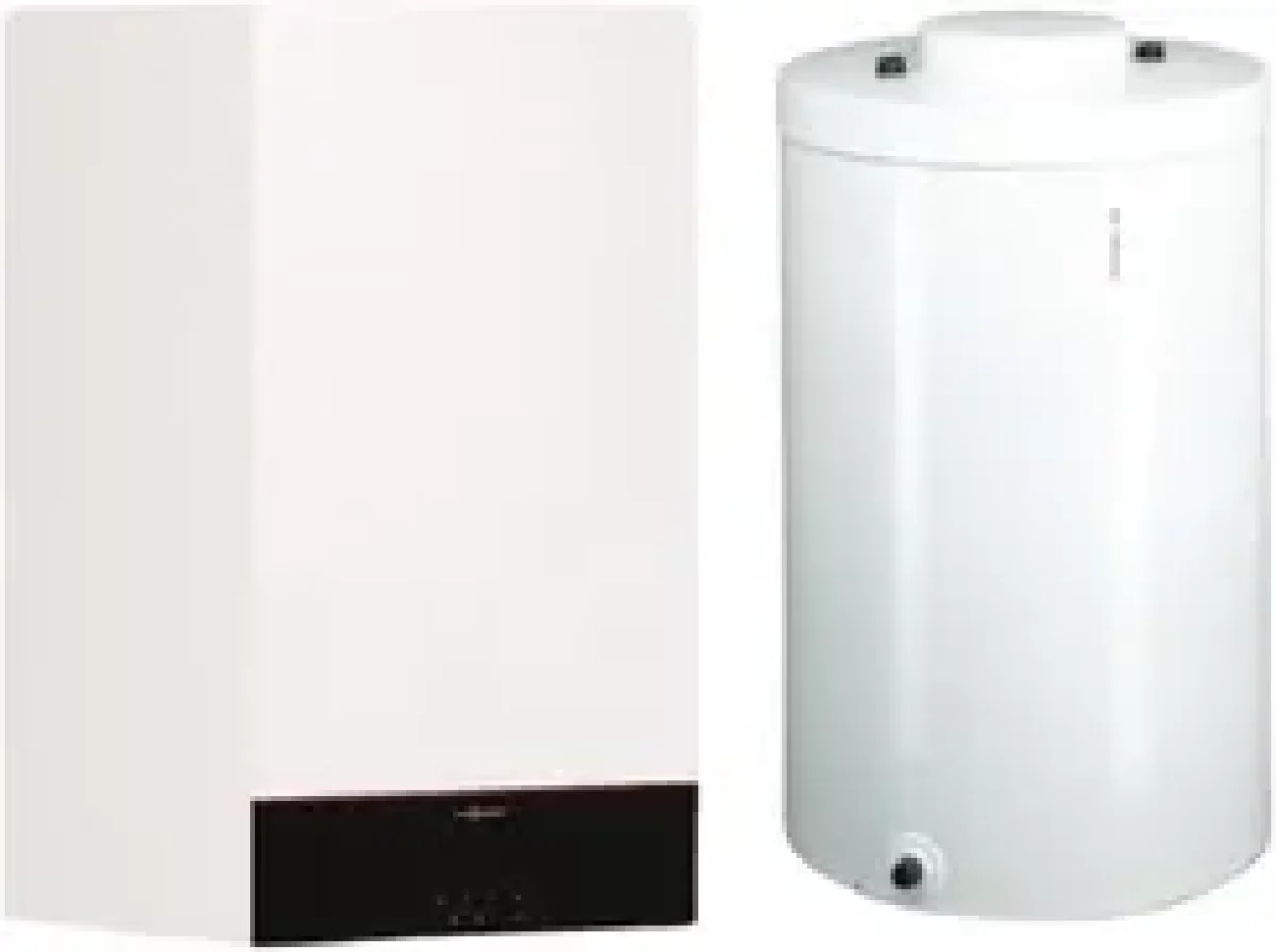 Pakiet Kocioł gazowy jednofunkcyjny 25 kW Vitodens 100-W + Zasobnik Vitocell CUGA 100 l VIESSMANN Z031459
