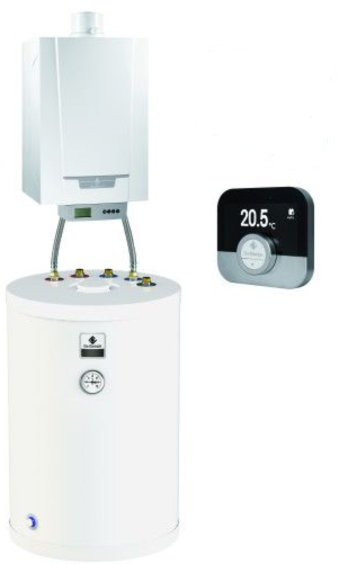 Kocioł gazowy kondensacyjny MCR3 evo 24T/SRK100 Smart TC De Dietrich