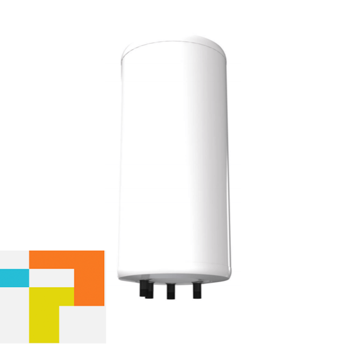 Zbiornik buforowy wiszący BWE 80l b/w stal/ABS do pomp ciepła z gniazdem na grzałkę 6/4" ELEKTROMET BW-069-08-001