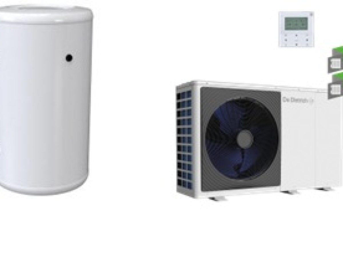 De Dietrich Pompa ciepła powietrze-woda monoblok Modena 8 MR 8.4 kW R32 + Bufor 80l