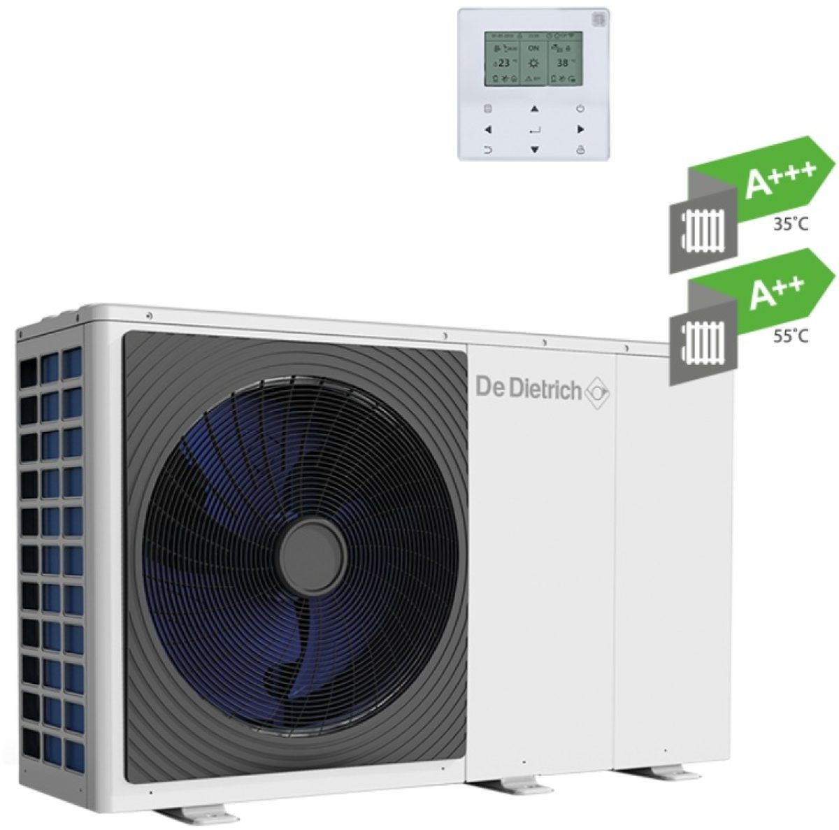 De Dietrich Pompa ciepła powietrze-woda monoblok Modena 8 MR 8.4 kW R32