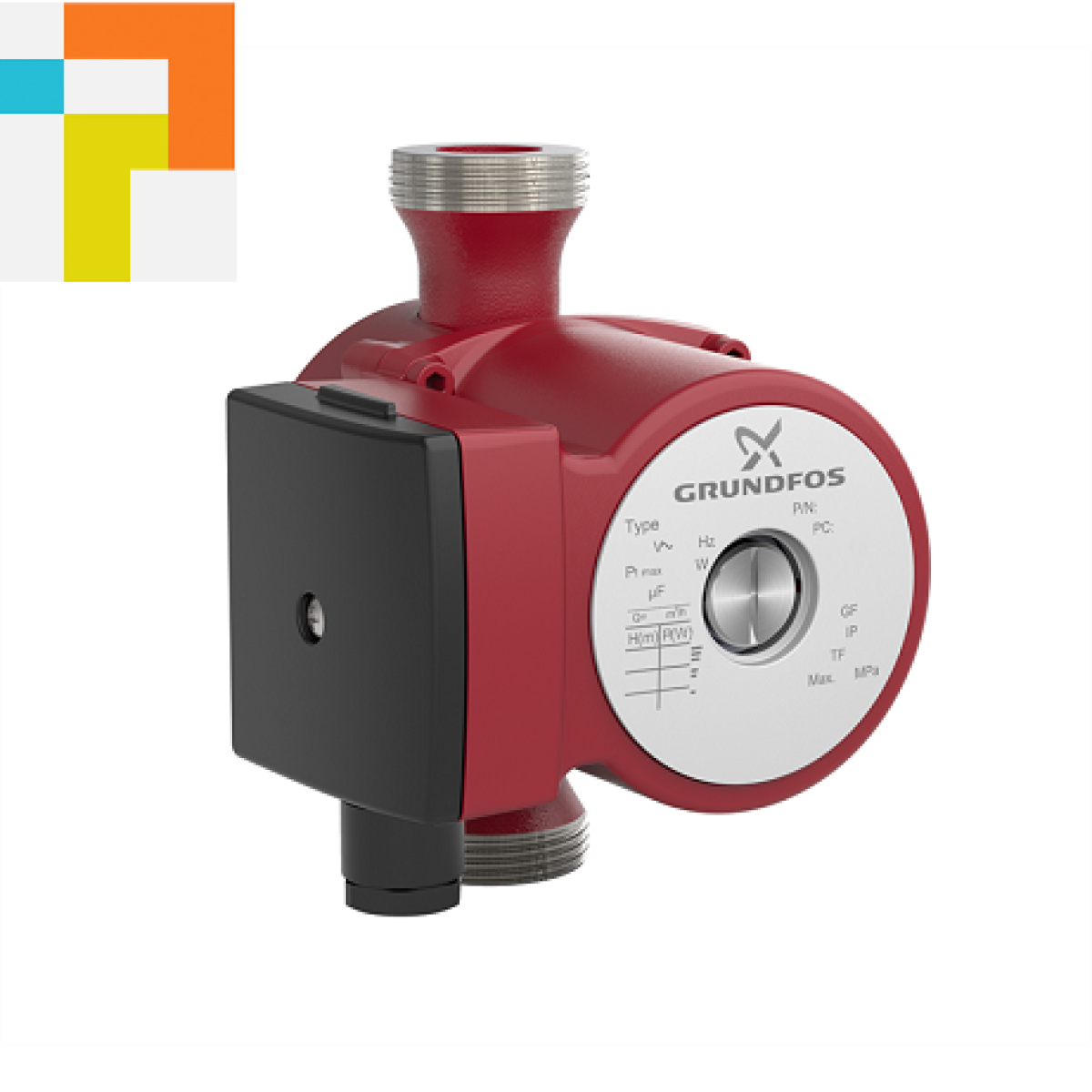 Pompa Cyrkulacyjna GRUNDFOS (stal chrom-nikl) UP 20-15 N 150 onn