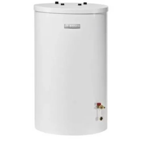 Zasobnik c.w.u. z jedną wężownicą WST 120-5O 120L stojący cylindryczny emaliowany (biały) Bosch 8718543216
