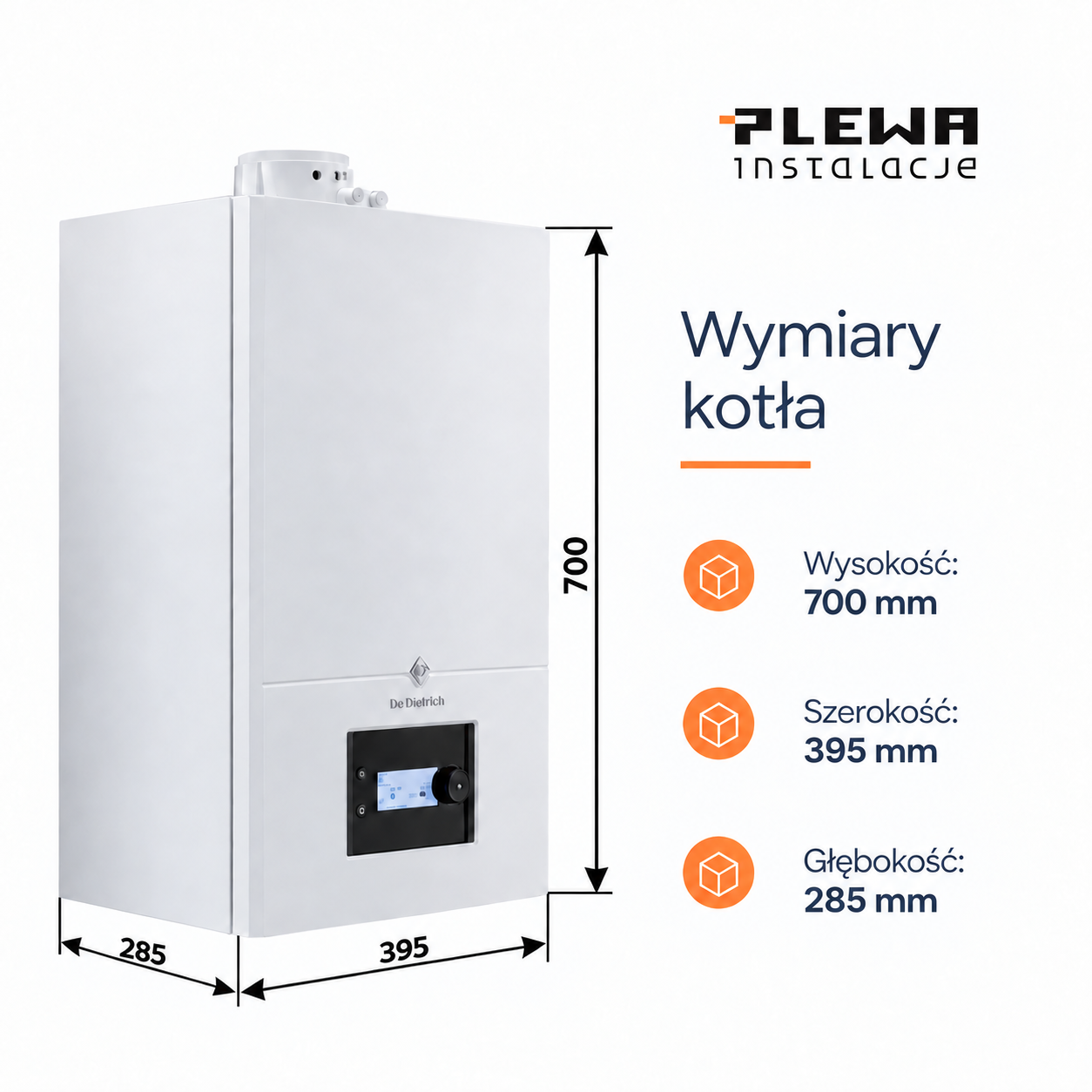 De Dietrich pakiet: Vivadens 19kW+Aquavie125+Smart TC+filtr XS90 - obrazek 4