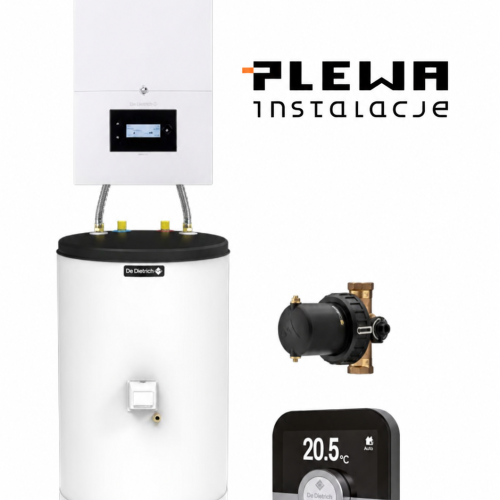 De Dietrich pakiet: Vivadens 19kW+Aquavie125+Smart TC+filtr XS90